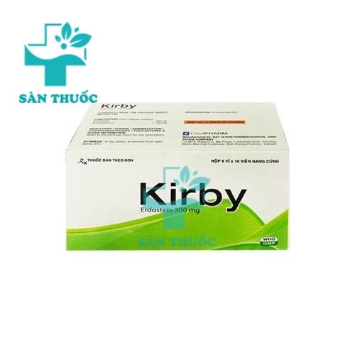 Kirby 300mg - Thuốc điều trị viêm phế quản của Davipharm