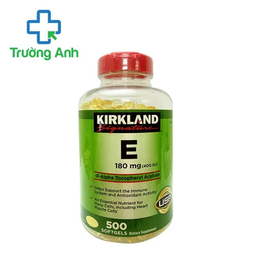 Kirkland Vitamin E 180mg (400IU) - Giúp làm đẹp da hiệu quả