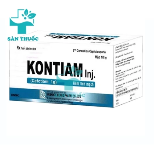 Kontiam Inj - Thuốc điều trị nhiễm khuẩn hiệu quả của Hàn