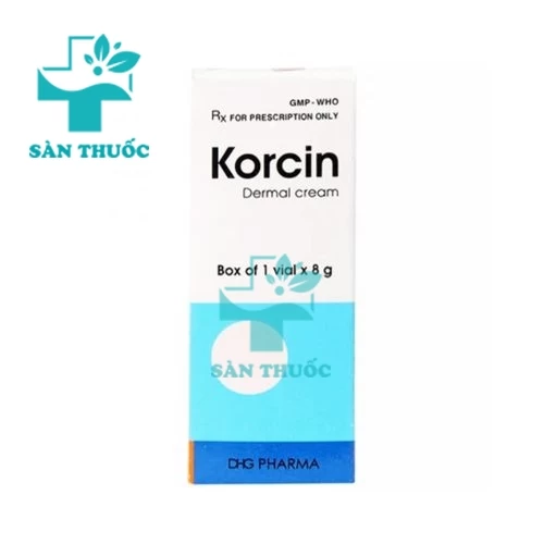 Korcin 8g - Thuốc điều trị viêm da hiệu quả