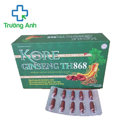 Kore Ginseng TH868 - Giúp tăng cường sức đề kháng hiệu quả