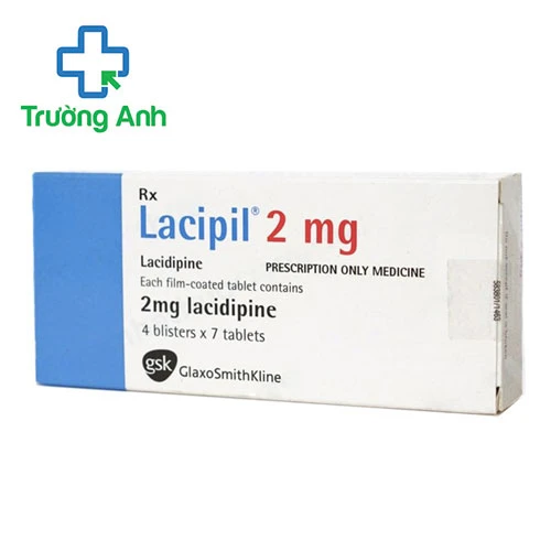 Lacipil tab 2mg - Thuốc điều trị huyết áp cao hiệu quả