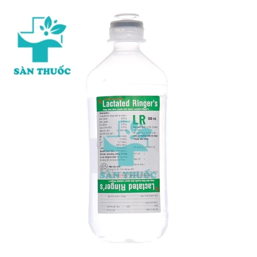 Lactated Ringer’s 500ml Otsuka - Bổ sung nước và điện giải