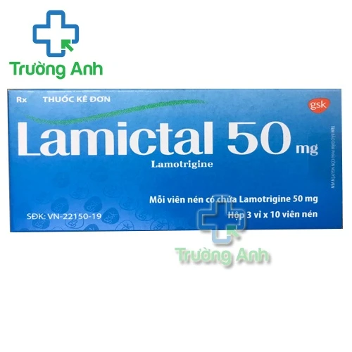 Lamictal 25mg-50mg-100mg - Thuốc điều trị bệnh động kinh hiệu quả