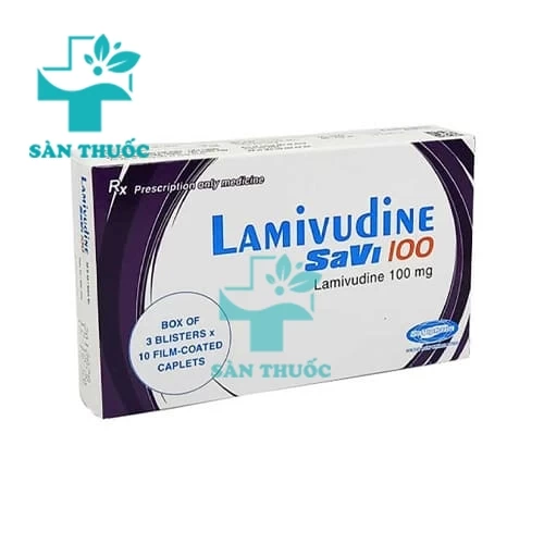 Lamivudine Savi 100 - Thuốc điều trị viêm gan siêu vi B hiệu quả