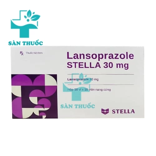 Lansoprazole Stella 30mg - Thuốc trị viêm loét dạ dày nhanh chóng