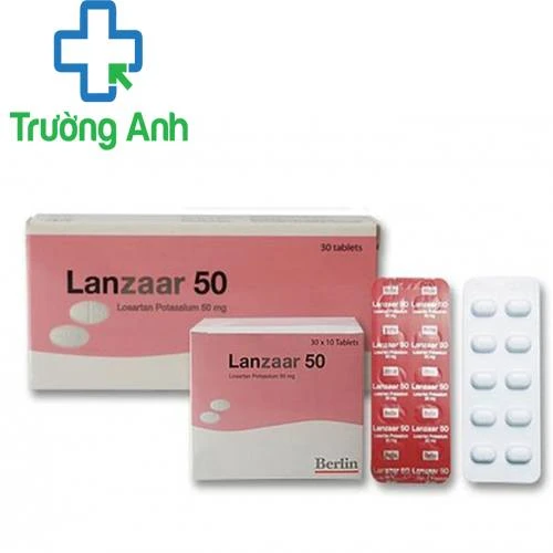 Lanzaar 50 Berlin Pharma - Thuốc điều trị tăng huyết áp của Thái