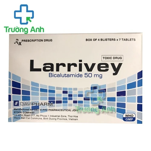 Larrivey - Thuốc điều trị ung thư tuyến tiền liệt của Davipharm