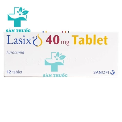 Lasix 40mg - Thuốc điều trị phù nề hiệu quả