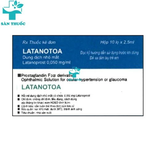 Latanotoa - Latanoprost 0,05mg/ml Nitto Medic