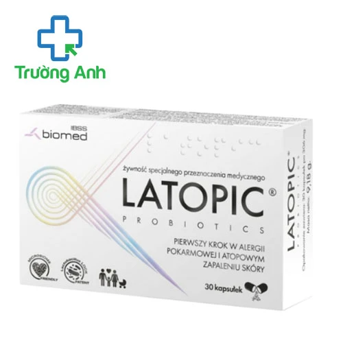 Latopic Probiotics (30 viên) - Hỗ trợ giảm dị ứng hiệu quả