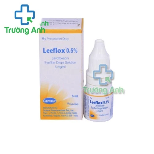 Leeflox 0.5 Centaur - Thuốc nhỏ mắt điều trị nhiễm khuẩn