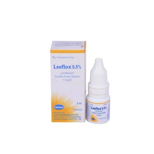 Leeflox 0.5 Centaur - Thuốc nhỏ mắt điều trị nhiễm khuẩn (10 hộp)