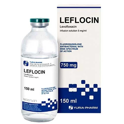 Leflocin 750mg/ 150ml – Thuốc điều trị nhiễm trùng của Ukraine