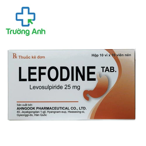 Lefodine Tab 25mg Ahngook Pharma - Thuốc điều trị chứng khó tiêu