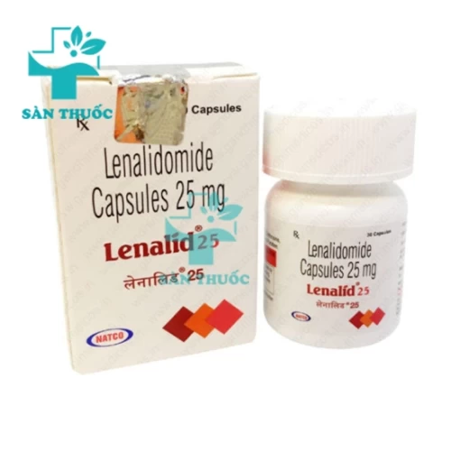 Lenalid 25mg - Thuốc điều trị ung thư tuỷ xương của Ấn Độ