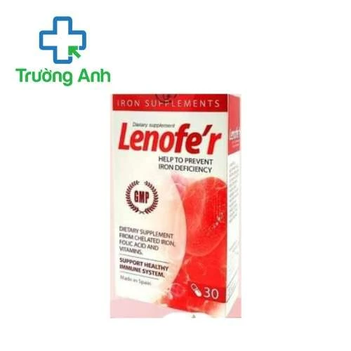 Lenofe'r HC Clover - Giúp hỗ trợ bổ sung sắt, acid folic và các vitamin khác