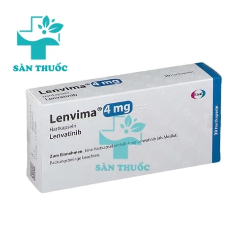 Lenvima 4mg/10mg - Điều trị ung thư tuyến giáp di căn của Nhật