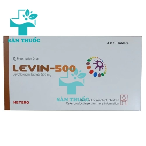 Levin 500mg Hetero - Thuốc điều trị nhiễm khuẩn hiệu quả