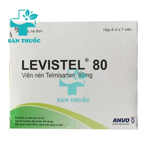 Levistel 80 - Thuốc điều trị tăng huyết áp vô căn của Tây Ban Nha