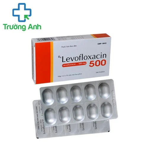 Levofloxacin 500mg DHG - Thuốc trị nhiễm trùng, nhiễm khuẩn