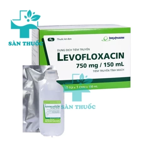 Levofloxacin 750mg/150ml - Thuốc điều trị nhiễm khuẩn hiệu quả