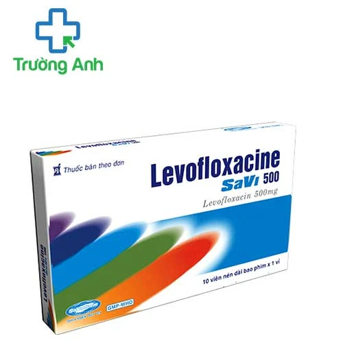 Levofloxacine SaVi 500 - Thuốc chống nhiễm khuẩn hiệu quả