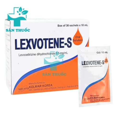 Lexvotene-S 10ml - Thuốc chống dị ứng hiệu quả
