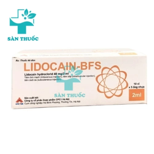 Lidocain-BFS 200mg - Thuốc gây tê bề mặt và bôi trơn của CPC1