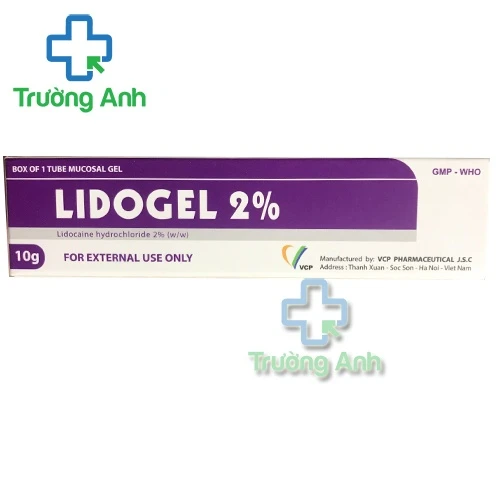  Lidogel 2% VCP - Thuốc gây tê tại chỗ hiệu quả 
