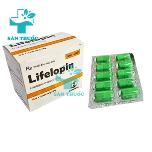 Lifelopin 5mg Dopharma - Thuốc trị tăng huyết áp và suy tim