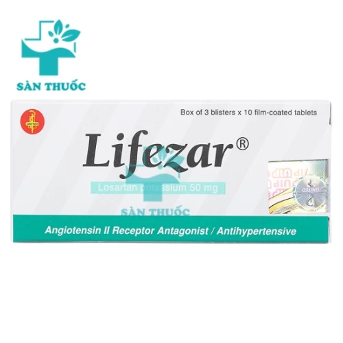 Lifezar 50mg - Thuốc điều trị cao huyết áp hiệu quả