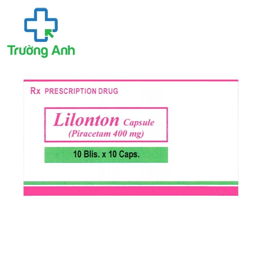 Lilonton capsule 400mg - Điều trị tổn thương não hiệu quả