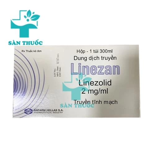 Linezan (Linezolid 2mg/ml) - Thuốc trị nhiễm khuẩn của Hy Lạp