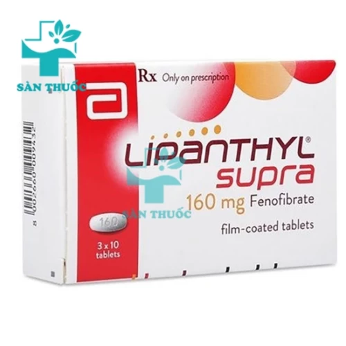 Lipanthyl Supra 160mg - Thuốc giúp hạ mỡ máu hiệu 