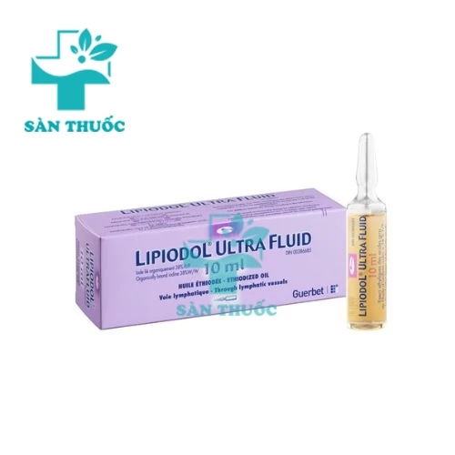 Lipiodol Ultra FLuid - Thuốc điều trị ung thư gan của Pháp