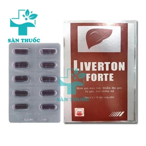 Liverton Forte - Hỗ trợ điều trị suy chức năng gan của Pymepharco