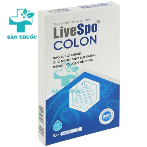 LiveSpo Colon - Bổ sung bào tử lợi khuẩn giúp cân bằng hệ vi sinh đường ruột