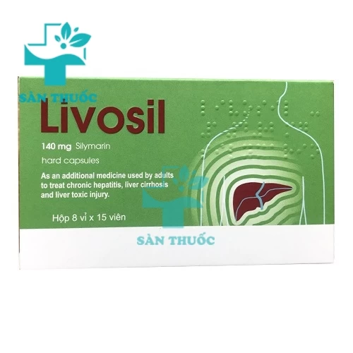 Livosil 140mg - Thuốc tăng cường chức năng gan của Litva