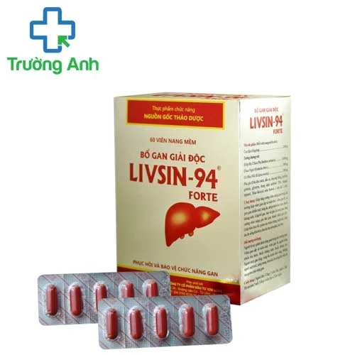 Livsin 94 Forte - Giúp tăng cường chức năng gan hiệu quả