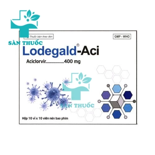 Lodegald-Aci - Thuốc điều trị nhiễm khuẩn Herpes simplex