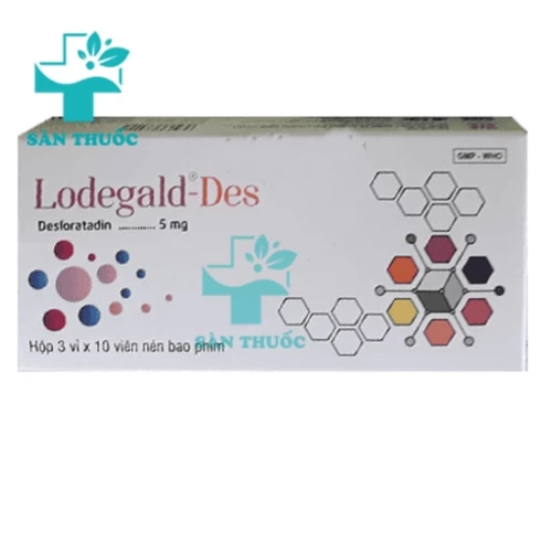 Lodegald-Des - Thuốc điều trị viêm mũi dị ứng, mày đay mãn tính