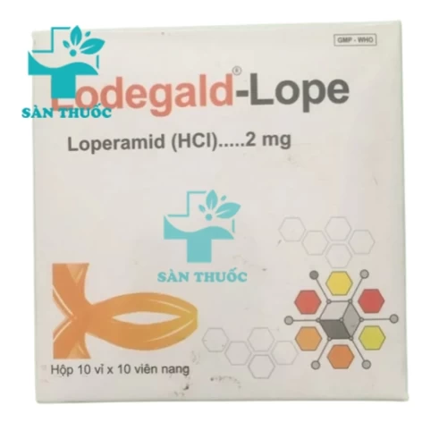Lodegald-Lope - Thuốc điều trị tiêu chảy của Phương Đông Pharma