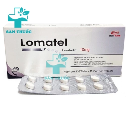 Lomatel - Thuốc điều trị viêm mũi dị ứng, nổi mày đay của Éloge