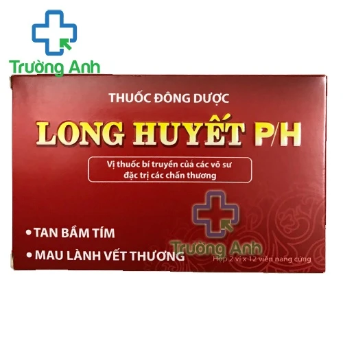 Long Huyết P/H - Thuốc giúp giảm sưng đau, phù nề hiệu quả