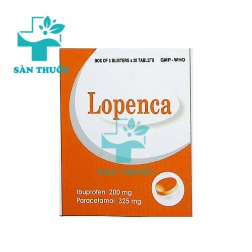 Lopenca DHG - Thuốc giảm đau, hạ sốt nhanh chóng (3 hộp)