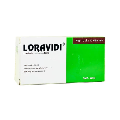 Loravidi - Thuốc điều trị viêm mũi dị ứng hiệu quả