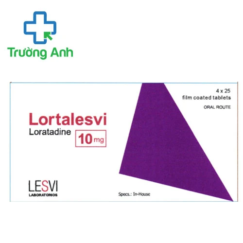 Lortalesvi 10mg Lesvi - Thuốc điều trị viêm mũi dị ứng hiệu quả