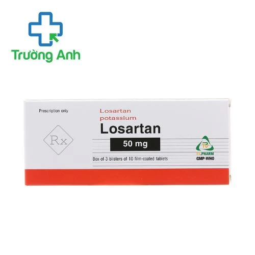 Losartan 50mg TV.Pharm - Thuốc điều trị tăng huyết áp dạng uống