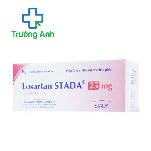 Losartan Stada 25mg - Thuốc điều trị cao huyết áp hiệu quả